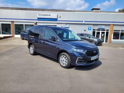 Ford Tourneo Connect 2.0 EcoBlue Titanium DCT Euro 6 (s/s) 5dr MPV Diesel Cyclone Midnight Blue at Coopers of Oulton Leeds