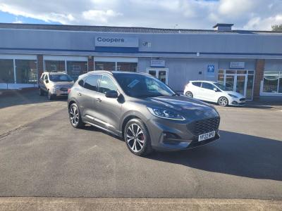 Ford Kuga 2.0 150PS EcoBlue MHEV ST-Line X Edition Euro 6 (s/s) 5dr SUV Diesel Magnetic Grey at Coopers of Oulton Leeds