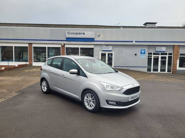 Ford C-MAX 1.0T EcoBoost GPF Zetec Euro 6 (s/s) 5dr MPV Petrol Moondust Silver