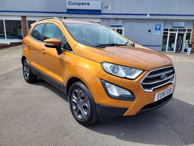 2018 Ford Ecosport 1.0T 125PS EcoBoost Zetec Euro 6 (s/s) 5dr