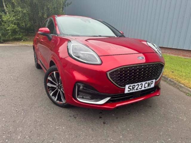 Ford Puma 1.0T EcoBoost MHEV ST-Line Vignale DCT Euro 6 (s/s) 5dr SUV Hybrid Fantastic Red
