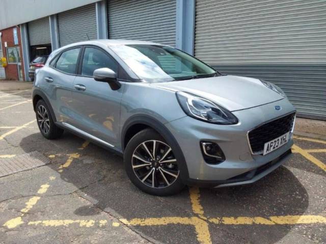 Ford Puma 1.0T EcoBoost MHEV Titanium DCT Euro 6 (s/s) 5dr SUV Hybrid Solar Silver