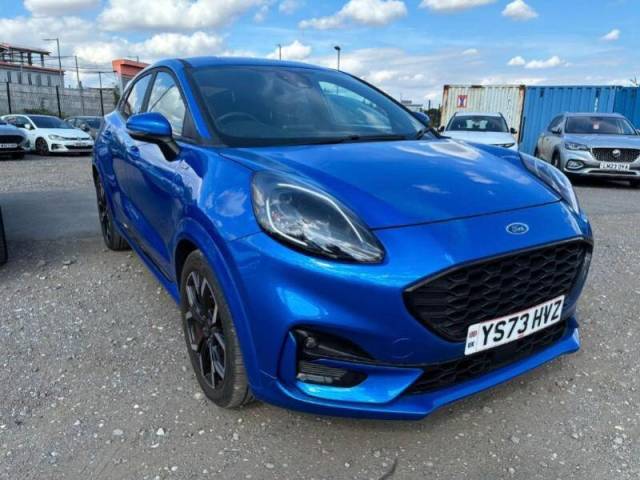 Ford Puma 1.0T 155PS EcoBoost MHEV ST-Line X Euro 6 (s/s) 5dr SUV Hybrid Desert Island Blue